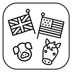 Spielmotiv: Animals in English